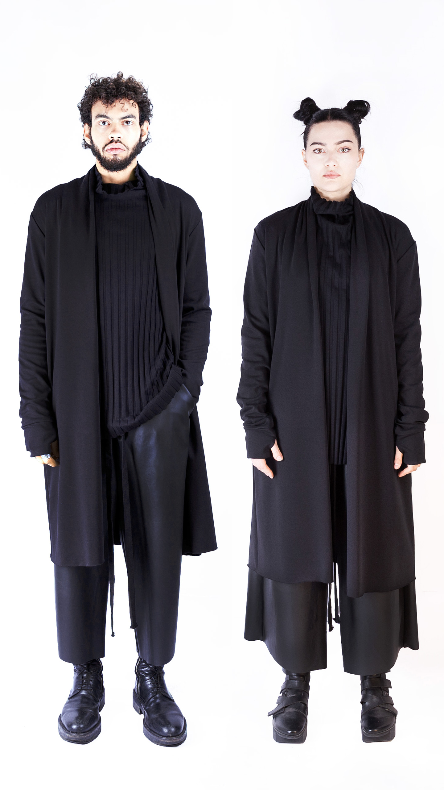 Long Jacket With Folds