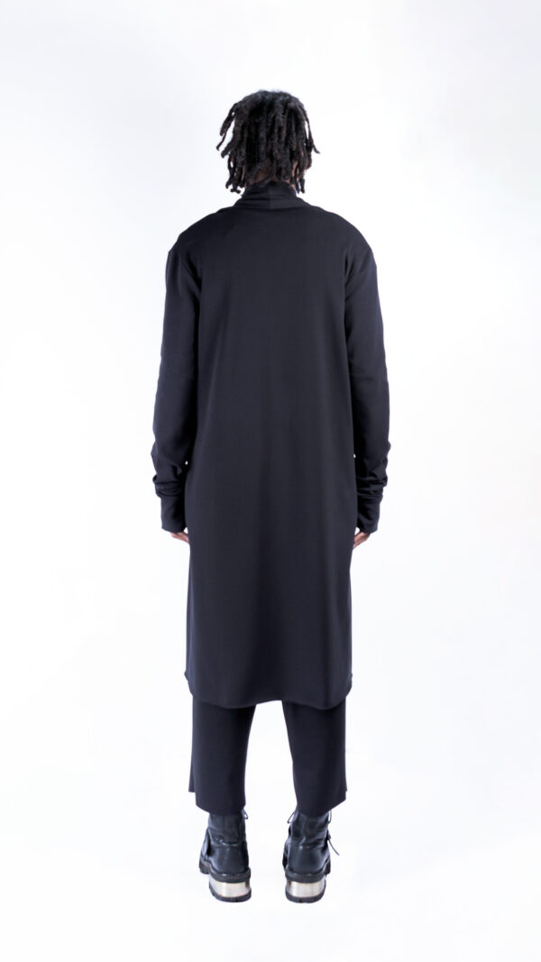 Long Jacket With Folds - Image 5