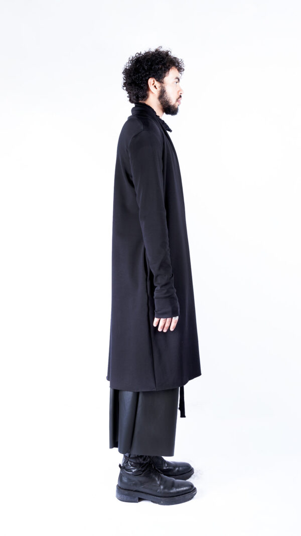 Long Jacket With Folds - Image 9