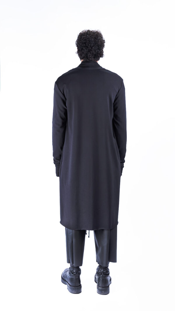 Long Jacket With Folds - Image 7