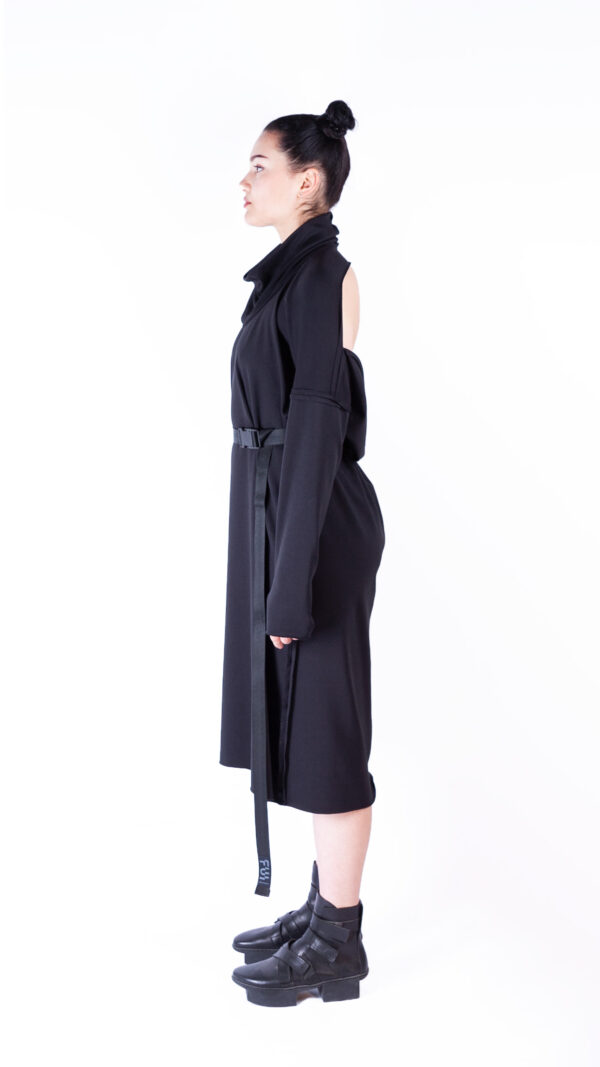 Draped Back Dress - Image 5