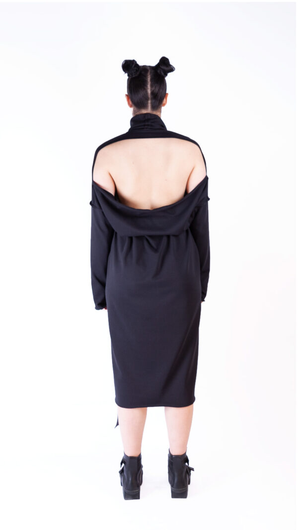 Draped Back Dress - Image 6