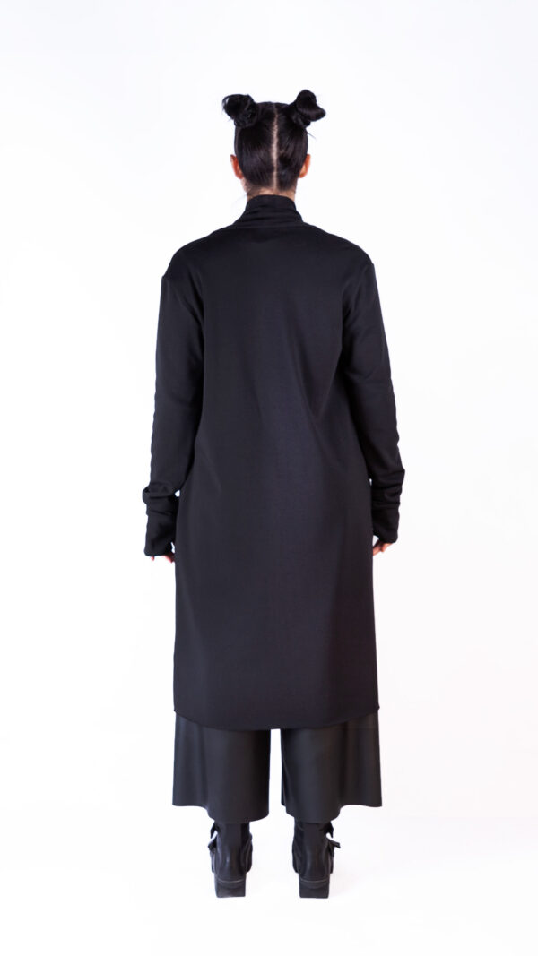 Long Jacket With Folds - Image 11