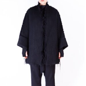 Kimono Wool Waffle Jacket