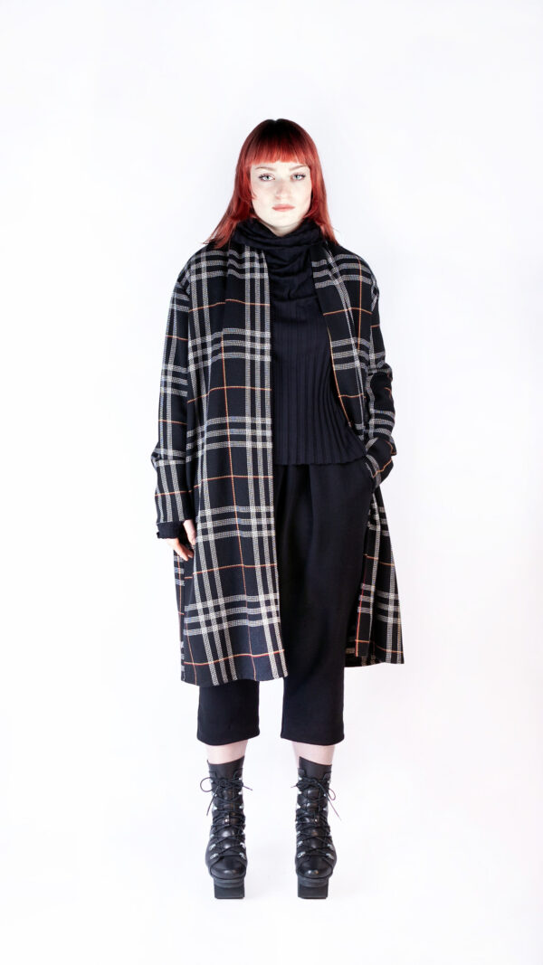 Long Jacket With Folds Limited Edition - Image 3