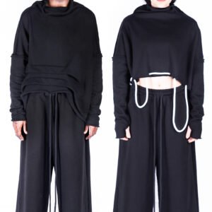Wide Drop Crotch Pants