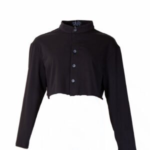 Button Up Crop Top